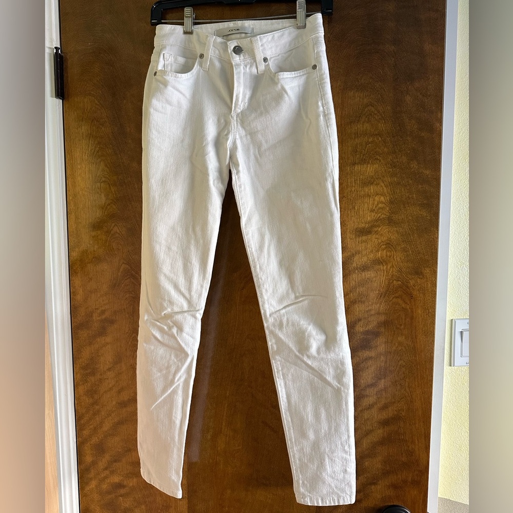 Joe’s Jeans skinny ankle white denim